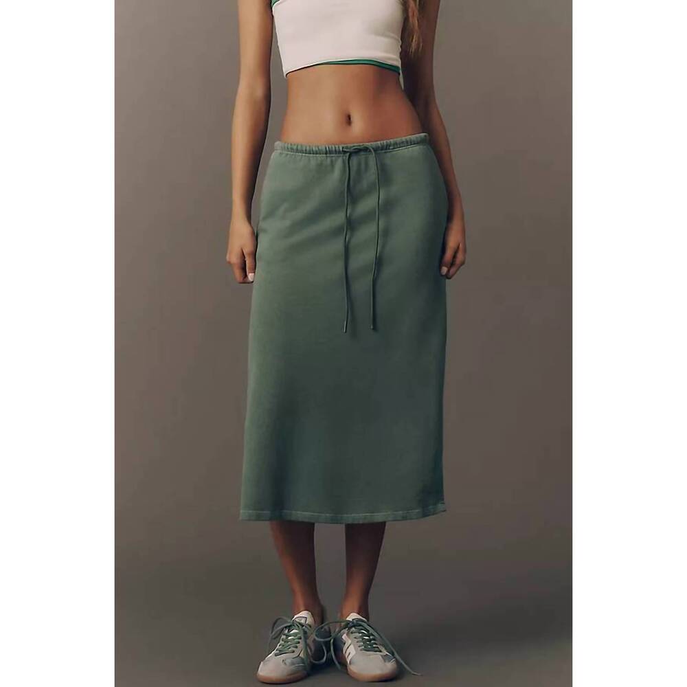 NEW SUNDRY academy pencil skirt in loden